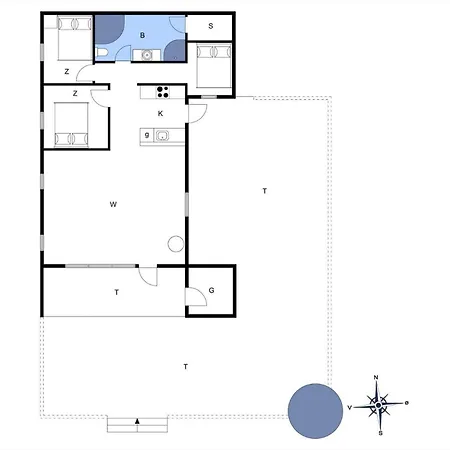 Bl1064-saltum-lille-fiskerbanke-1 Casa de Férias